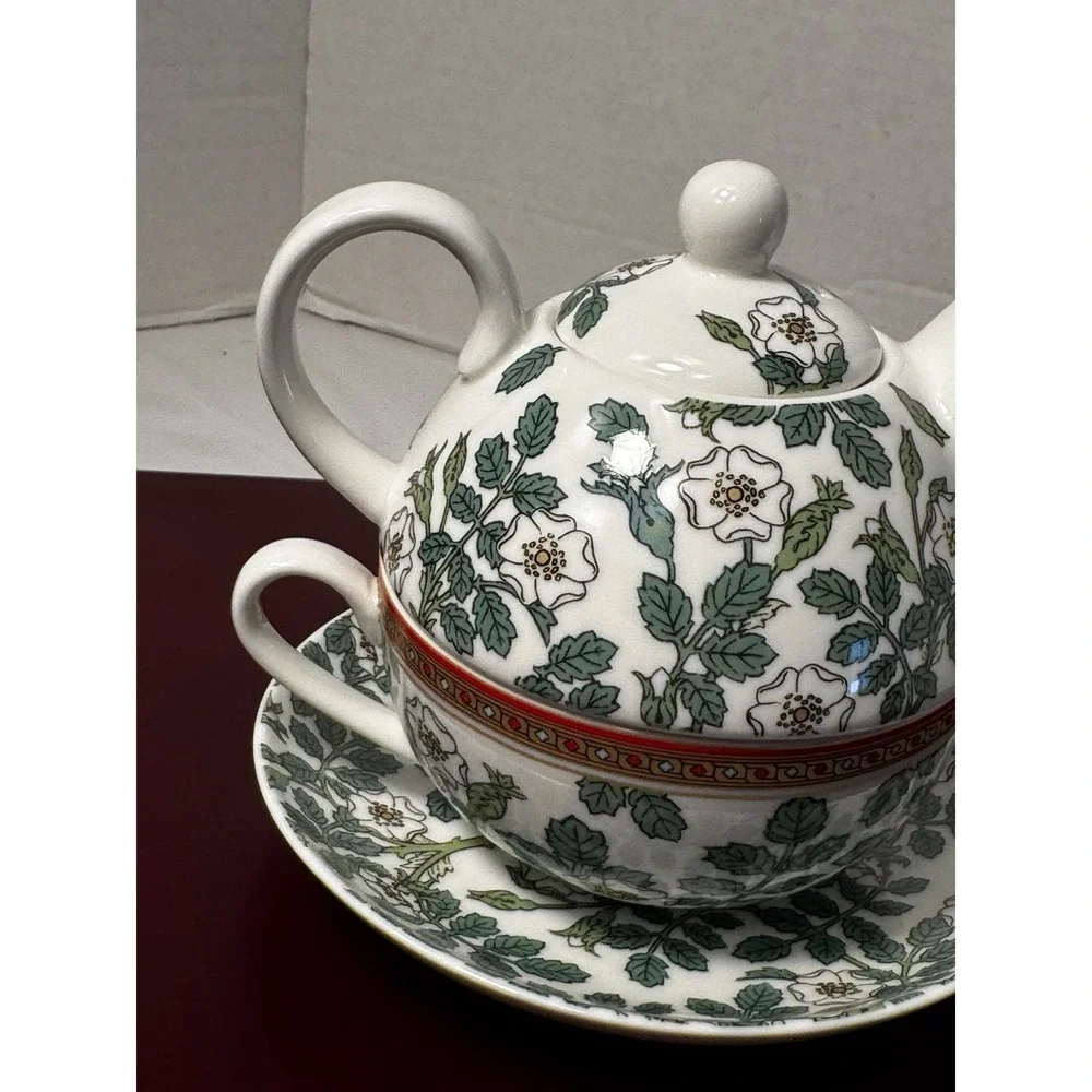 Gardenia Charm Fine Porcelain Tea For One Set